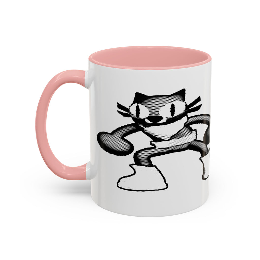 Low Poly Cat Coffee Mug | 11oz 15oz