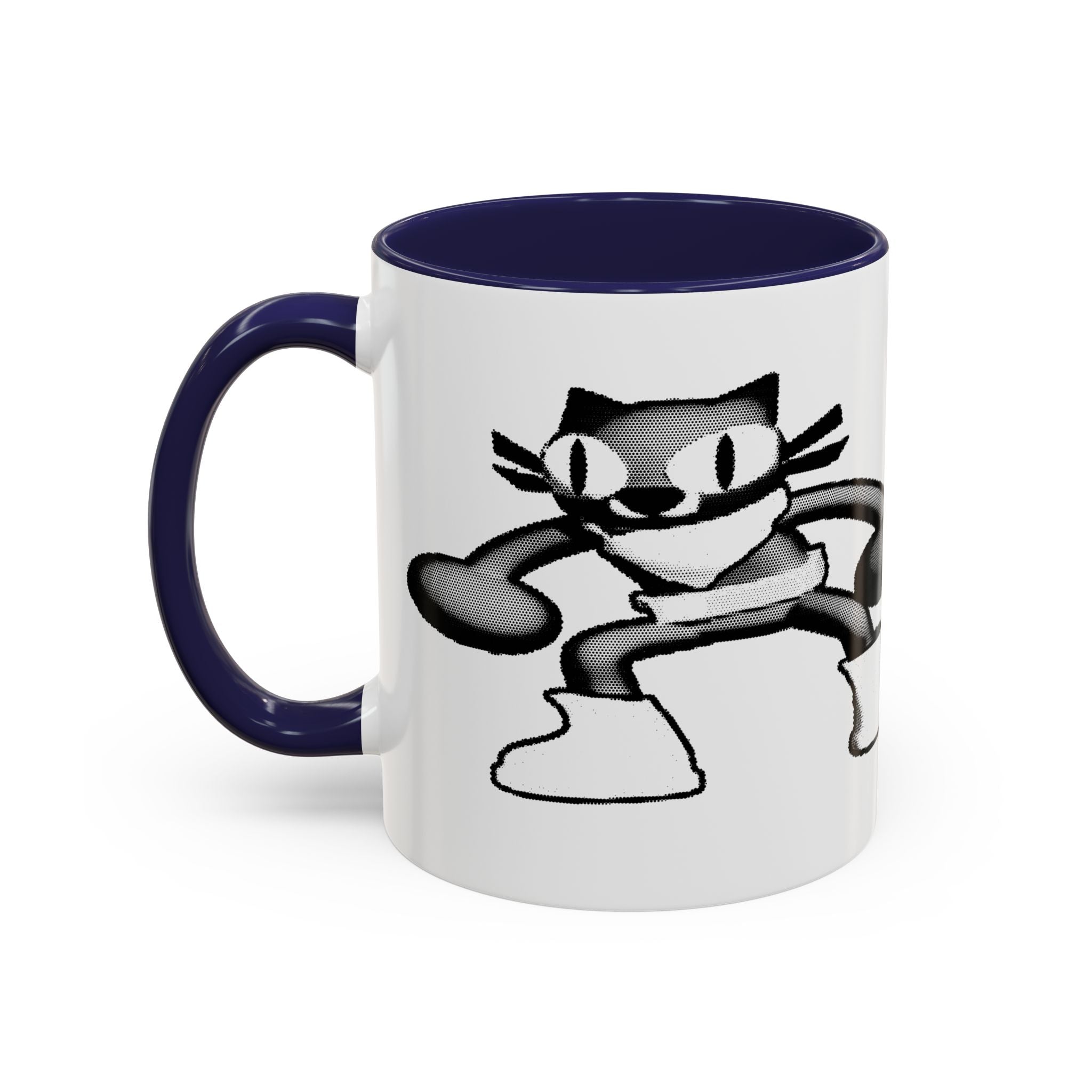 Low Poly Cat Coffee Mug | 11oz 15oz